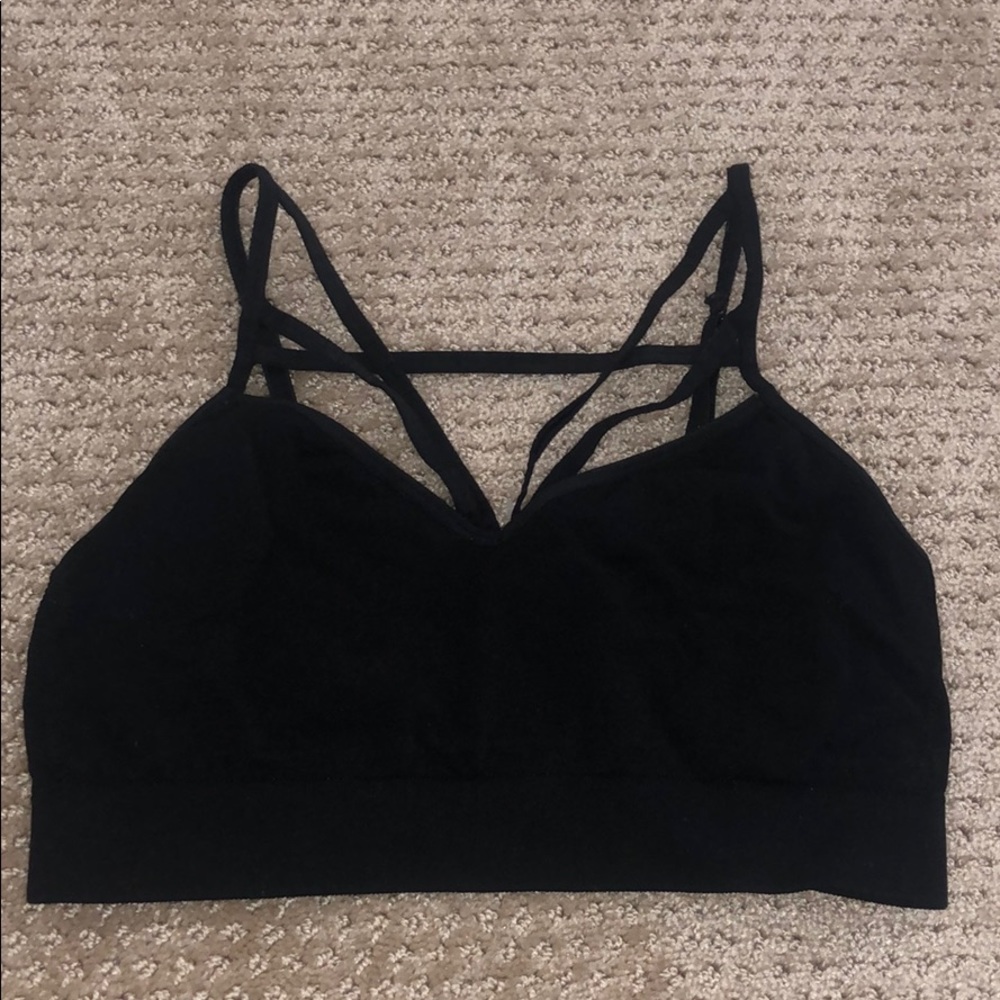 Black bralettle